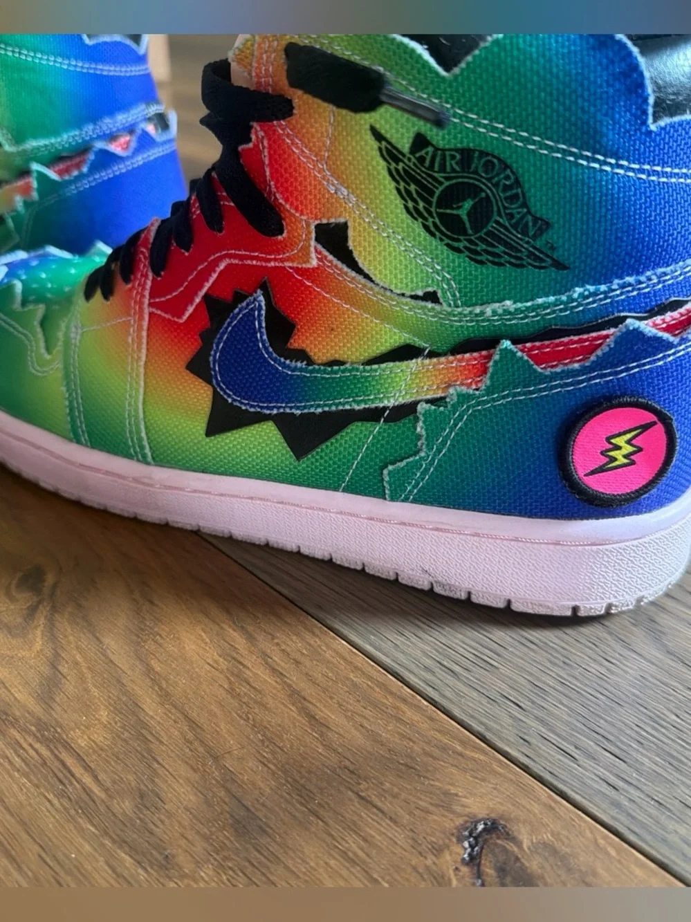 J. Balvin x Air Jordan 1 Retro OG High 'Colores Y Vibras' Size 10